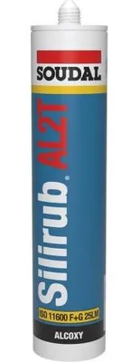 Obrázok produktu pre Soudal Silirub AL2T 300ml biely 120648