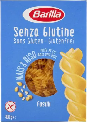 Produktbild von Barilla Fusilli Senza Glutine (Glutenfrei) 8 x 400g = 3200g
