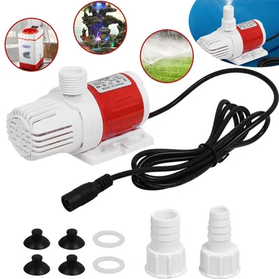 Produktbild von Tragbare DC‑Tauchpumpe, 1100 L/h, Wasserpumpe für Aquarium mit hohem Durchfluss