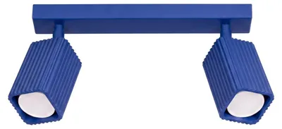 Obrázok produktu pre Stropné svietidlo RAYO 2 ultramarínové 2xGU10 10W hliník 16,5x6x30cm Sollux Lighting
