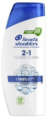 Obrázek produktu pro Šampon Head & Shoulders Classic Clean 2v1 625 ml - proti lupům