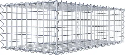 Immagine prodotto di Gabbione 100 cm x 30 cm x 50 cm (L x H x P), maglia 5 cm x 5 cm, spirale