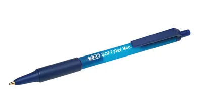 Image de BiC® 8373982 Druckkugelschreiber SOFT Feel® clic Grip - 0,4 mm, blau