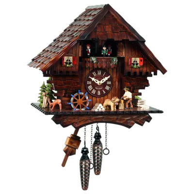 Produktbild von Engstler - 474 QMT - Kuckucksuhr - Quarz - Nussbaum