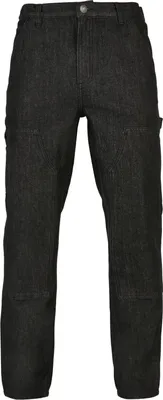 Produktbild von Urban Classics - Double Knee Jeans black washed - W32