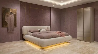 Productafbeelding van Kledingkast, slaapkamer, moderne stijl, beige, ruim, comfortabel