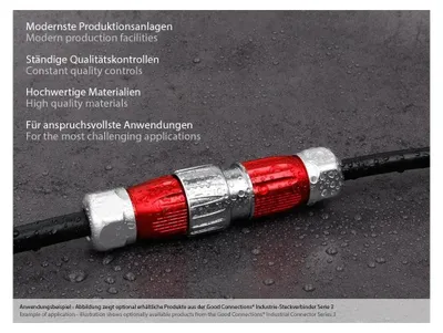 Zdjęcie produktu dla Good Connections Wtyczka przemysłowa S3 – zasilanie 4-pinowa