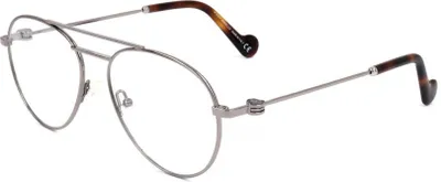 Produktbild von Moncler ML5023 Shiny light ruthenium 54/16/145 Damen Brillen