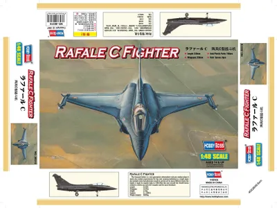 Produktbild von Hobby Boss France Rafale C Fighter 1:48, 80318