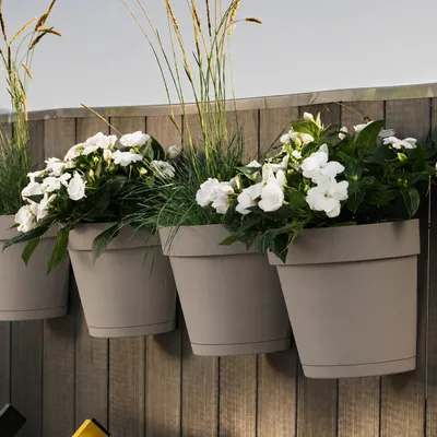 Produktbild von Central Garden Wandampel 25 cm | Farbe: taupe