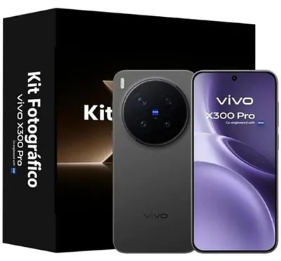 Produktbild von VIVO X300 Pro, 17,2 cm (6.78"), 16 GB, 512 GB, 50 MP, Android 16.0, Schwarz