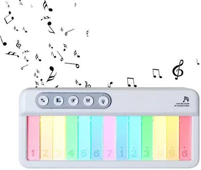 Produktbild von Elektronisches Regenbogenpiano-Musikinstrument für Kinder