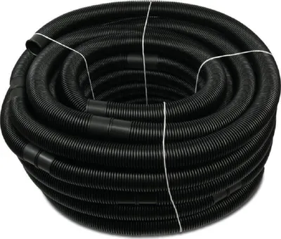 Obrázek produktu pro COIL bazénová hadice hadice filtračního čerpadla, bazénová filtrační hadice, zahradní hadice, mufna: po 1,04 metrech, tlak: 1,5 baru. Průměr 38 mm, černá