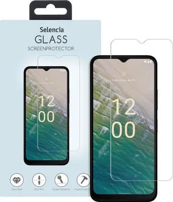 Produktbild von Selencia Screen Protector aus gehärtetem Glas Nokia C32