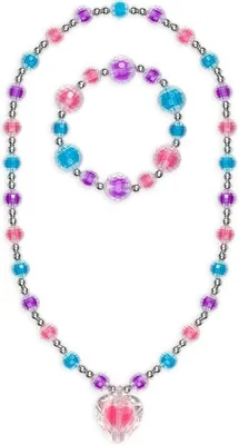 Produktbild von Kinderhalskette I Heart You Kette mit Armband - Kinderschmuck