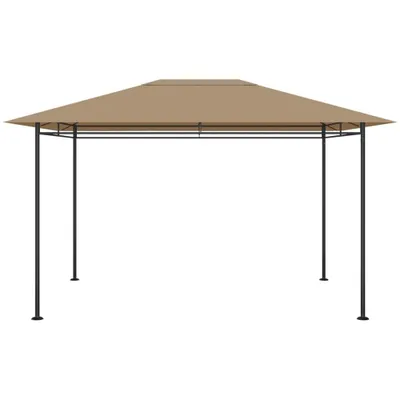 Zdjęcie produktu dla vidaXL Pavilion 384x281x270 cm Taupe 180 g/m²