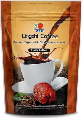 Obrázok produktu pre DXN Lingzhi Black Coffee, 20x4,5 g (instantná káva)