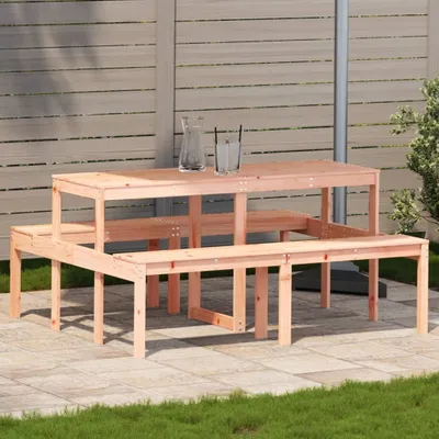 Produktbild von ZMH Picknicktisch 160x134x75 cm Massivholz Douglasie