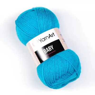Obrázok produktu pre Yarn Art Baby 552 Turquoise Pletacia priadza