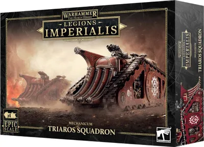 Zdjęcie produktu dla Games Workshop Legions Imperialis: Mechanicum Triaros Squadron, Figurka kolekcjonerska, Gra karciana