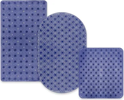 Produktbild von Wanneneinlage Pure Lila-Transparent Casa Pura Duschmatte 44 x 44,5 cm