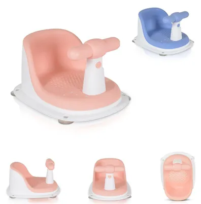 Produktbild von Moni Baby-Badesitz Bernie HA-B39 Badering, rutschfeste Basis, Rückenlehne, Griff