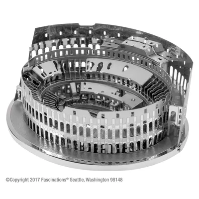 Obrázok produktu pre Metal Earth Roman Colosseum ruins, Stavebnica, Chlapec / dievča, Kov, Roman Colosseum ruins, Nerezová oceľ