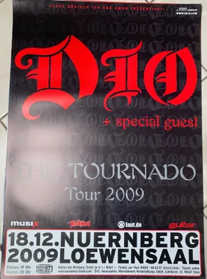 Productafbeelding van DIO - The Tournado / Tour 2009 - Poster - 60x84 cm