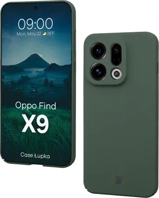 Produktbild von Handyhülle für Oppo Find X9, Bizon Case Lupka, Grün