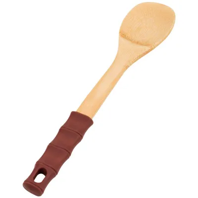 Obrázek produktu pro Všestranná kuchyňská lžíce z bambusu a silikonu na vaření