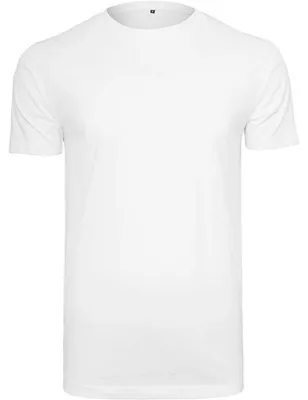 Immagine prodotto di Build Your Brand - T-shirt girocollo da uomo/donna unisex LT2213 (5XL) (bianca)