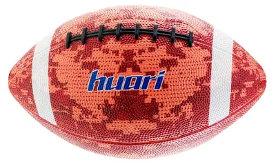 Zdjęcie produktu dla Piłka do futbolu amerykańskiego QUATERBACK, rozmiar 3, czerwono-pomarańczowa