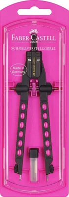 Produktbild von Faber Castell Schnellverstellzirkel  neon PINK
