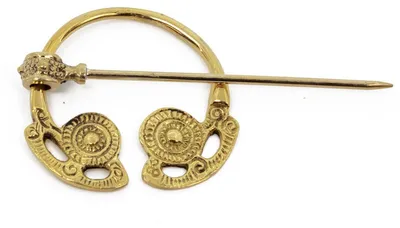 Produktbild von Fibel Goldsborough Frühmittelalter Messing 6,5 cm