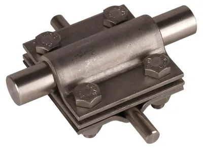 Productafbeelding van DEHN Kruiskoppeling 319219 NIRO, geschikt voor kabeldiameter 8-10/16