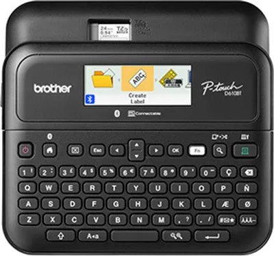 Produktbild von Brother Etikettendrucker, PT-D610BTVP, mit Tragetasche