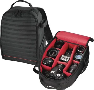 Produktbild von Hama Samara, Rucksack, Jede Marke, Schultergurt, Schwarz