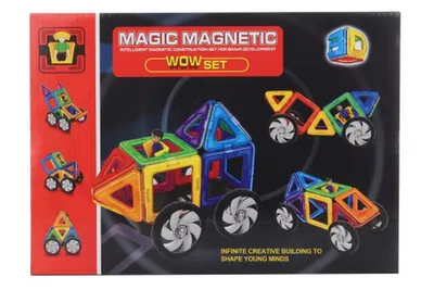Immagine prodotto di Set di costruzioni magnetiche 16 pezzi