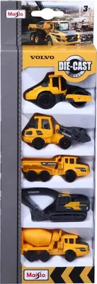 Produktbild von Maisto 12375 - Stavebné vozidlá Volvo sada 5 ks (8 cm)
