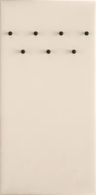 Produktbild von Selsey CALETTO - Wandgarderobe gepolstert - 68 cm - Beige