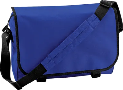 Produktbild von BagBase BG21 | Messenger Bag Umhängetasche | 38 x 30 x 12 cm - Farbe: Bright Royal - Größe: 38 x 30 x 12 cm