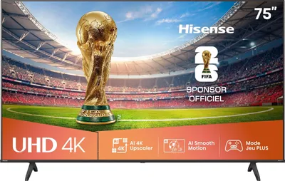 Produktbild von 75A6Q – LED-Fernseher 75 Zoll (189 cm) – 4K UHD 3840 x 2160 – HDR10+ – Smart-TV – 3 x HDMI 2.1 – WLAN