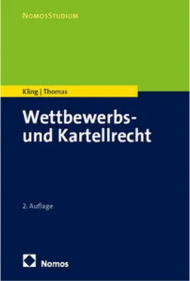 Obrázek produktu pro Wettbewerbs- und Kartellrecht