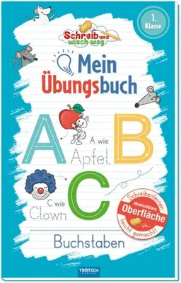 Immagine prodotto di Trötsch Mein Übungsbuch Schreib und wisch weg Buchstaben