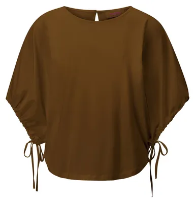 Produktbild von Rich & Royal Wide Fit T-Shirt with Woman Print coconut bark XS