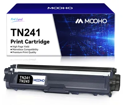 Produktbild von 1x Schwarz Tonerpatrone TN241 TN245 für Brother DCP-9017CDW DCP-9020CDW HL-3140CW HL-3142CW MFC-9332CDW MFC-9340CDW MFC-9140CDN MFC-9142CDN