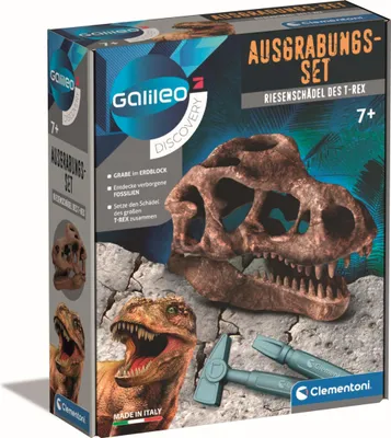 Produktbild von Clementoni Ausgrabungs-Set Riesenschädel des T-Rex