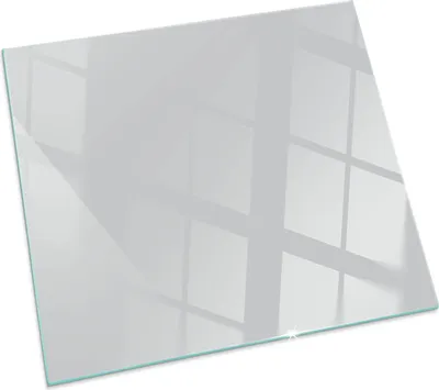 Immagine prodotto di Colore: grigio – Piastra di base in vetro per – stufa a legna – Piastra per camino in vetro – Vetro protettivo – Piastra parascintille – Piastra di base in vetro refrattaria – Piastra termoresistente – Protezione per pavimento in vetro – 50x50 cm