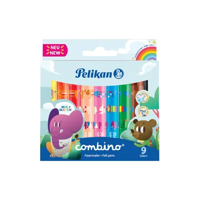 Immagine prodotto di Pelikan Fasermaler Combino super 411 9 ST Faltschachtel