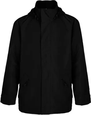 Immagine prodotto di Roly PK5077 | Giacca Europa da uomo, antivento e idrorepellente - Colore: Nero 02 - Taglia: M